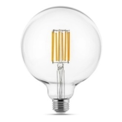 Lampada Led Filamento E27 Globo G95 12W Fredda