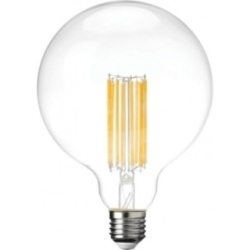 Lampada Led Filamento E27 Globo G125 12W Calda