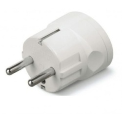 Spina Bianca Schuko  16A 250V