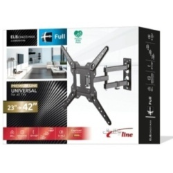 ELB-2342/3 MAX - Supporto universale per flat-tv 23"-42" - kg 30 - 2 bracci - 3 snodi - vesa 400x400