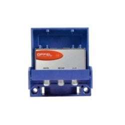 OFFEL LTE30VUR2 Amplificatore 1 In Terza Banda 1 In Uhf 30Db Regolabile 2 Out Lte