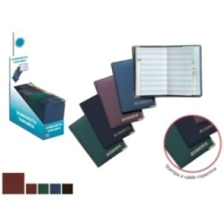 Rubrichetta Tascabile 24 Pagine. Copertina In Pvc Espanso Sergè. Expo 36 Pz