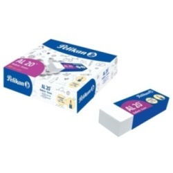 Gomma Pelikan Al20 Bianca Per Matita Box 20 Pz
