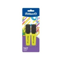 Evidenziatore Pelikan Fluor. Textmarker Signal Giallo Blister 2 Pz