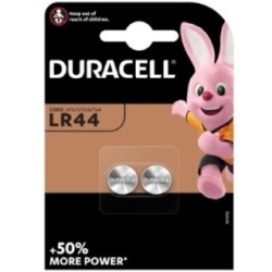 Batteria Duracell LR44 1,5 Volts  Bl2 Conf 10Pz