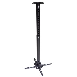 P-3025 NEW - Supporto universale da soffitto per proiettore - rotazione 360° - kg 15 - 2 tilt up-down