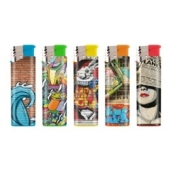 Accendino Antivento Atomic "Graffiti" 50 Pz