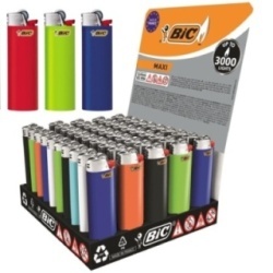 Accendino Bic Maxi 50 Pezzi