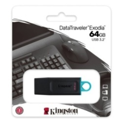 Pen Drive 64Gb Kingston Data Travel Exodia