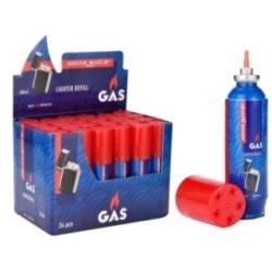 Gas Silver Match Plastica 60Ml 24 Pz