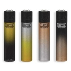 Accendino Clipper Large "Crystal Grad Premium" Confezione 48 Pezzi