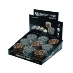 Grinder Champ High Animal Skin 50Mm 4 Parti Conf 9 Pz