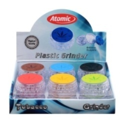 Grinder In Plastica Ø48Mm Con Sticker Conf 12 Pz