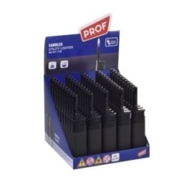 Accendigas Corto Candle "Black Rubber" 50 Pz