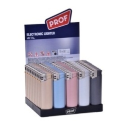 Accendino Elettronico Prof Metal F 50Pz