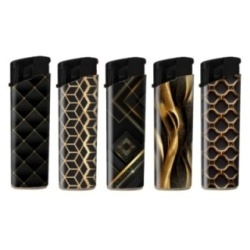 Accendino Elettronico Atomic "Touchy Black Elegance" 50 Pz