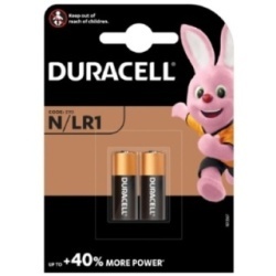Batteria Duracell LR1 1,5 Volts MN9100 Bl2 Conf 10Pz