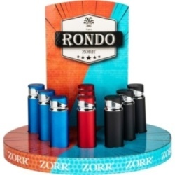 Accendino Metal Turbo Zorr Rondo Conf 9 Pz