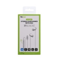 Auricolari Tekmee Mfi Stereo Earphones Mic Iphone