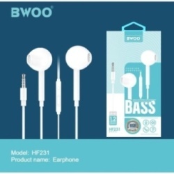 Auricolari Bwoo Hf231 White Con Microfono