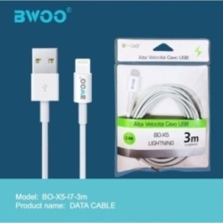 Cavo Ricarica/Dati Bwoo Lightning (Iphone) 3Mt